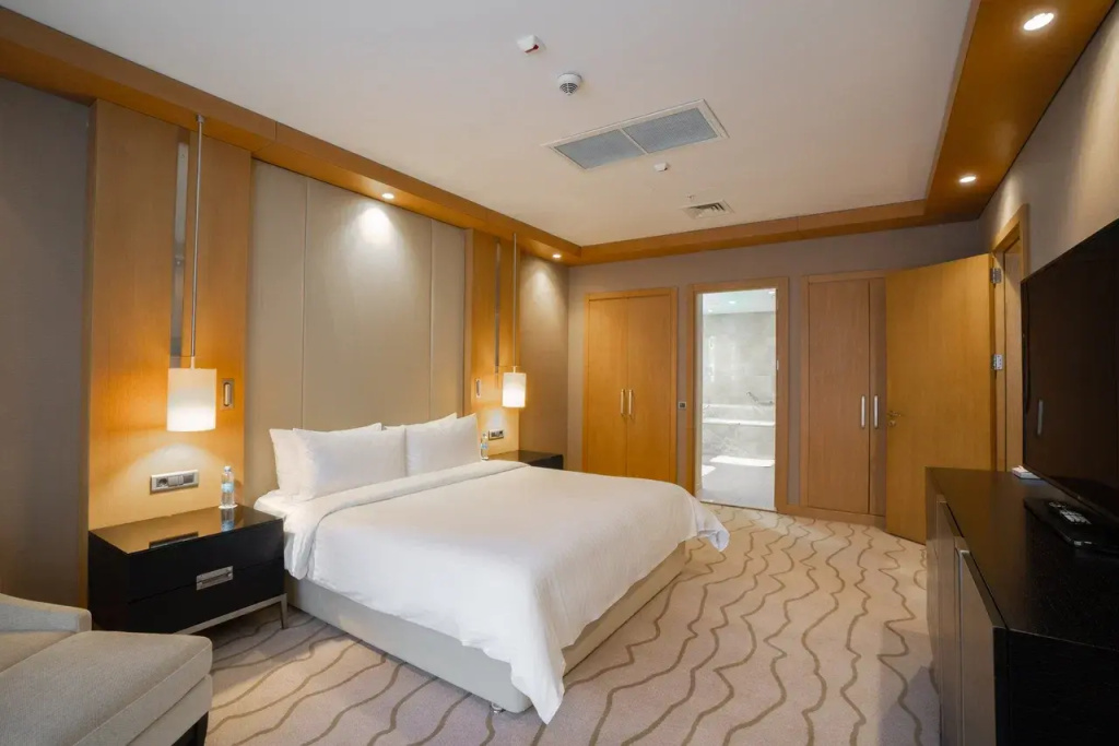 Marriott Hotel Krasnaya Polyana Room Type - Executive Double Suite with balcony and with mountain view full double bed Marriott Hotel Krasnaya Polyana Room Type - Executive Double Suite with balcony and with mountain view full double bed
