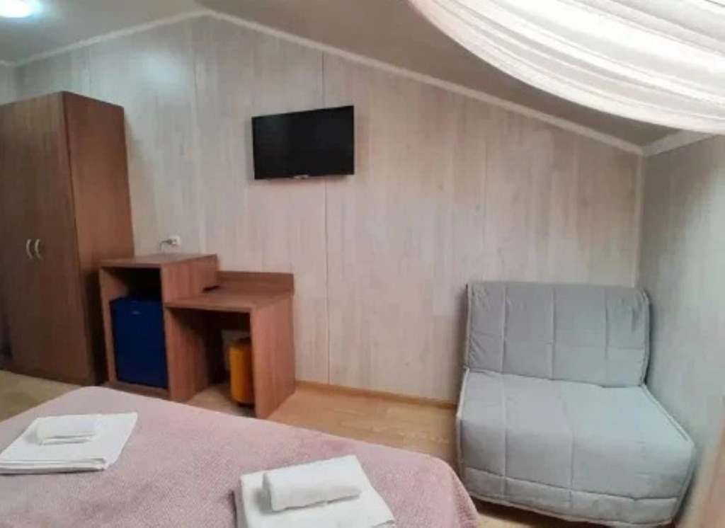 Двухместный номер Standard Мансарда с красивым видом из окна 2 отдельные кровати в Рандеву у реки