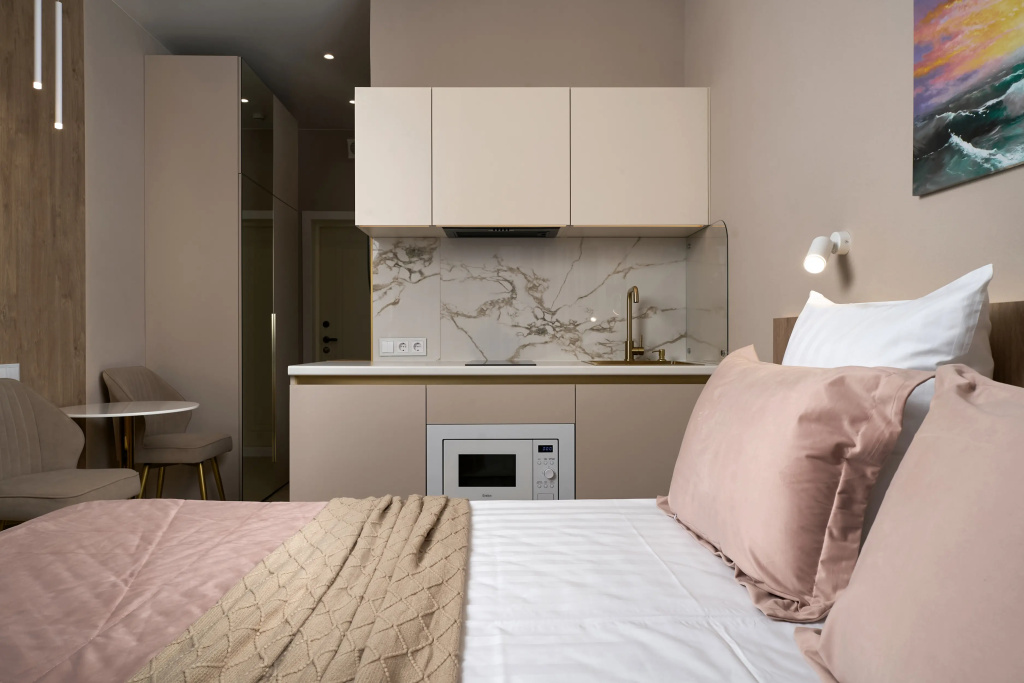 Отель Апартаменты Standart City 3 корпус 105 в Сочи