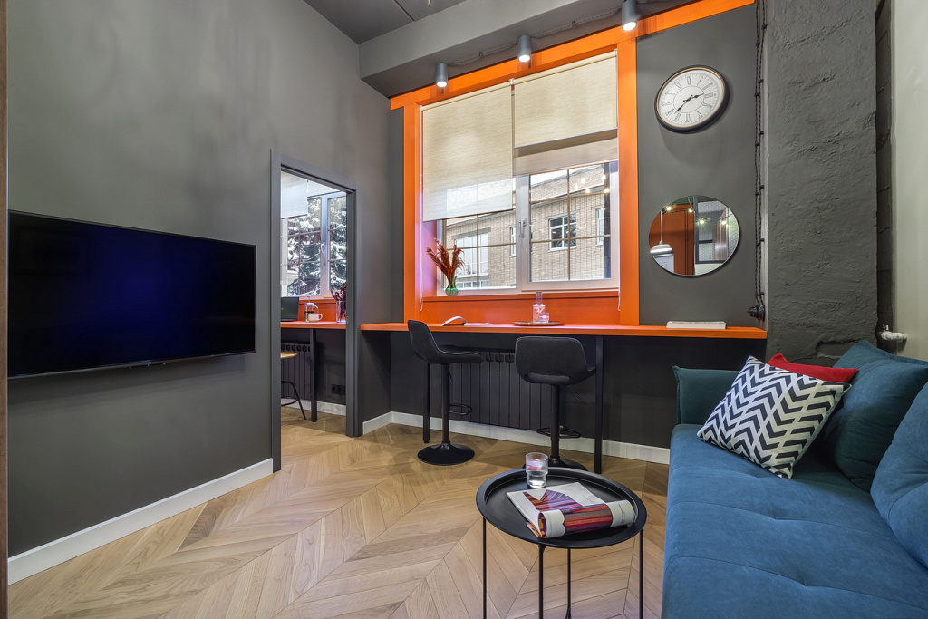 Отель Апартаменты Queenstay Orange Loft в Москве