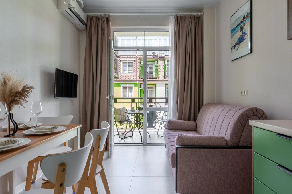 Апартаменты RED APARTMENTS Арт Лайт Сити апартамент Мартел — фото