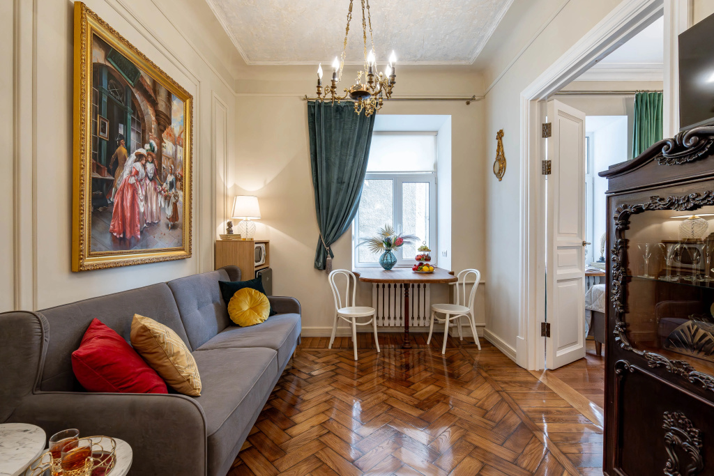 Апартаменты D apartments Винтаж с 1-й спальней у Московского вокзала — фото