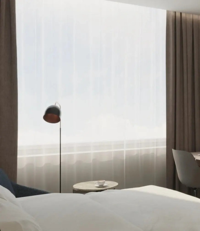 Номер Superior с панорамным видом в Radisson Hotel Perm