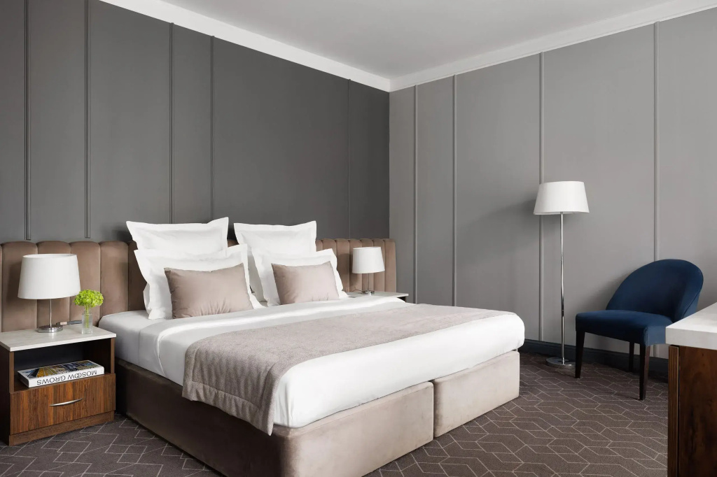 Hartwell Moskva Hotel Room Type - Standard Double room with courtyard view full double bed