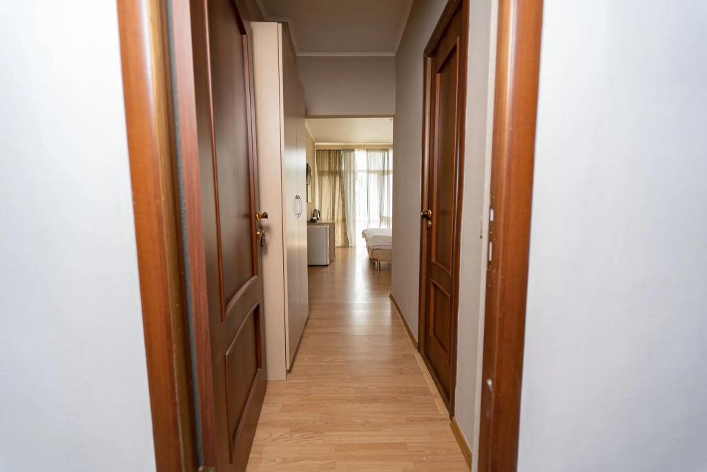 Двухместный номер Standard с красивым видом из окна двуспальная кровать в Гагра