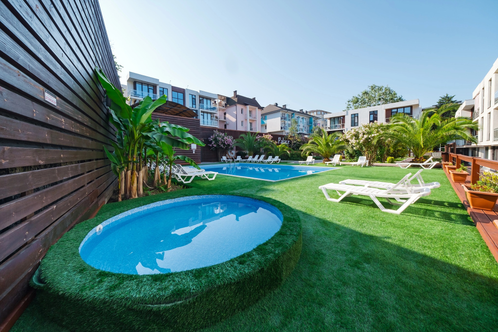 Апартаменты Green Palace 6 С Подогреваемым Бассейном Круглый Год — фото