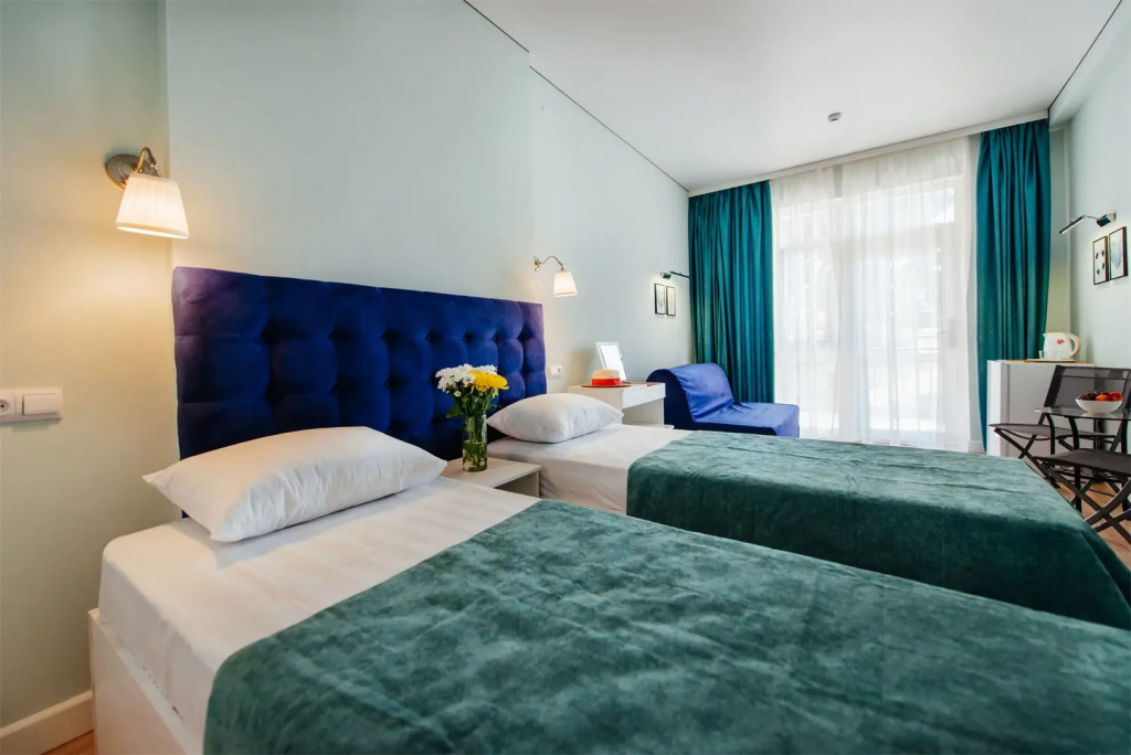 Standard Double room with balcony (twin beds)
