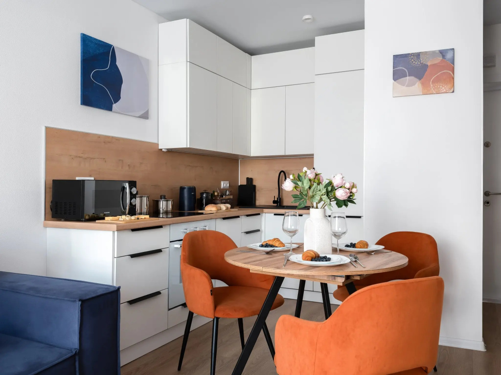 Апартаменты SMART LOFTS | Modena | Отдельная спальня | 7 мин до метро Бутырская — фото