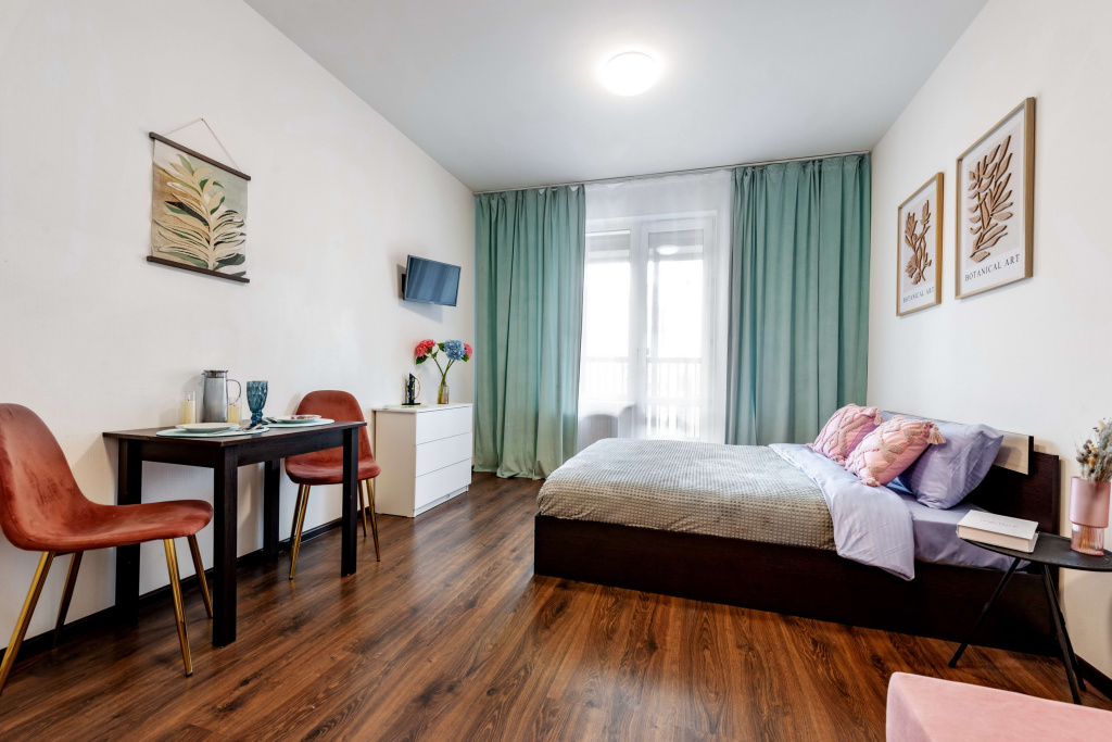 Квартира ApartMe Железнодорожный проспект, 3-местная студия — фото