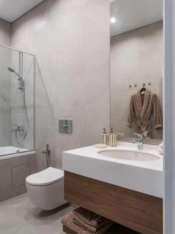 Номер Deluxe с 2 комнатами с балконом и с видом на горы в A27 Apartments