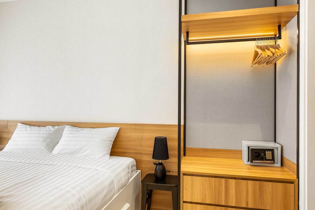 Апартаменты с 2 комнатами с балконом в Апарт-отель Laguna Lakeside BangTao by My Home Phuket