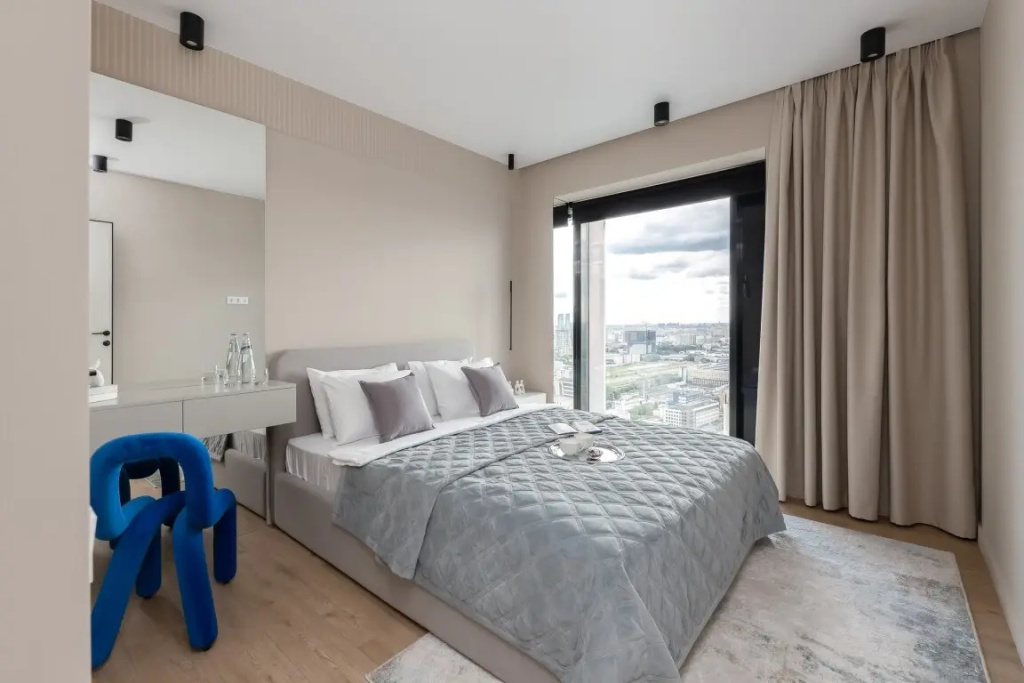 Апартаменты SMART LOFTS | Alta Vista | Вид с 39 этажа на всю Москву | Отдельная спальня | Метро — фото