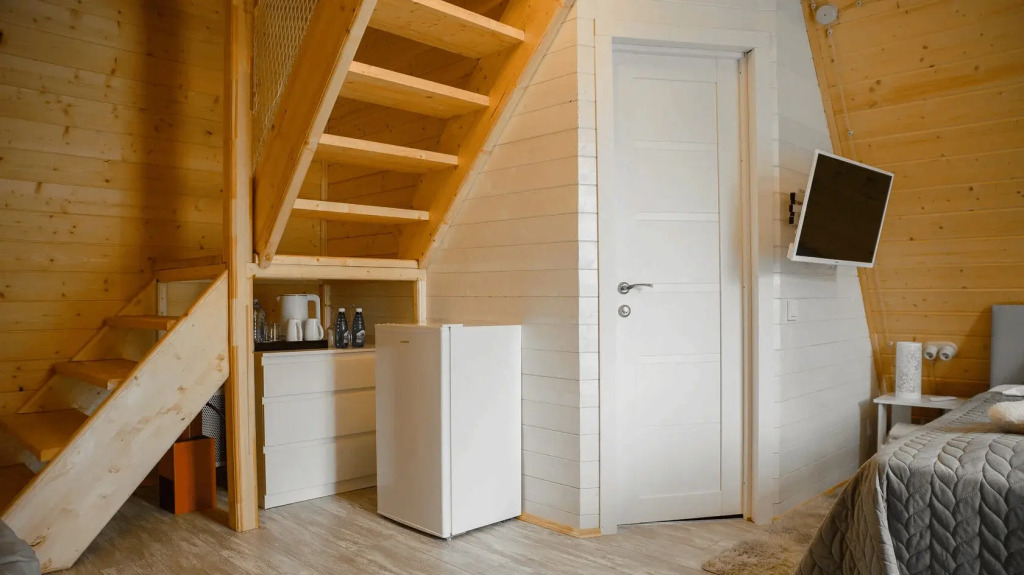 Частный дом Уютный домик A-Frame 1 - фото 18