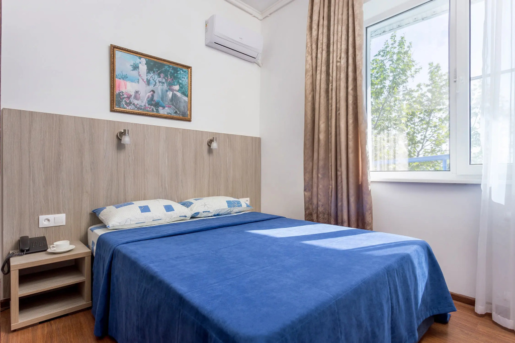 Comfort Double Family room with balcony and with city view (full double bed)