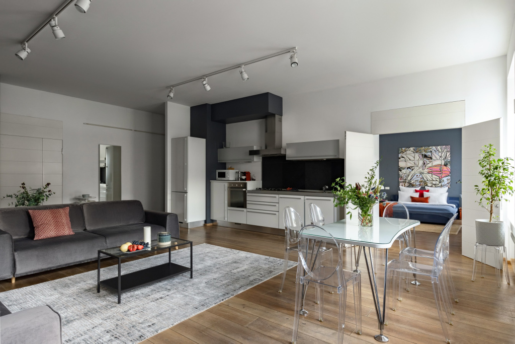 Апартаменты Minin Apartments с видом на Мойку 140 кв.м. — фото