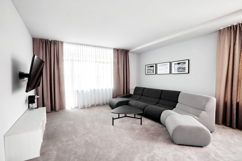 undefined Room Type - Presidential Double Suite with balcony full double bed