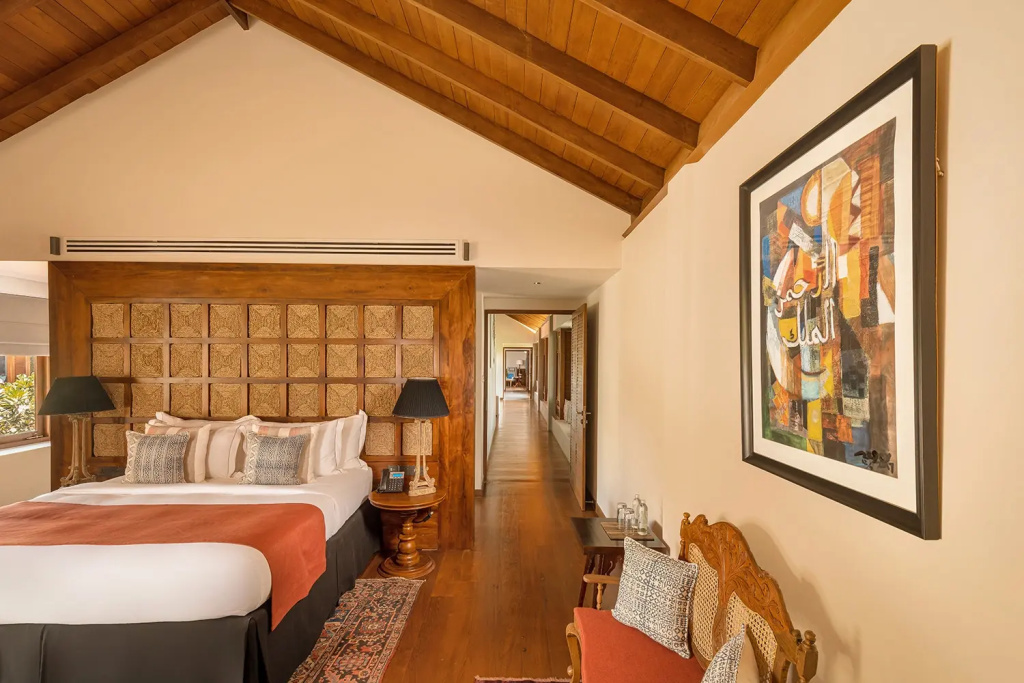Double Junior Suite with garden view (full double bed)