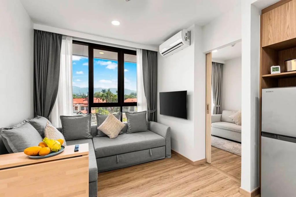 Апартаменты Laguna SkyPark 2 bedrooms 2417 — фото