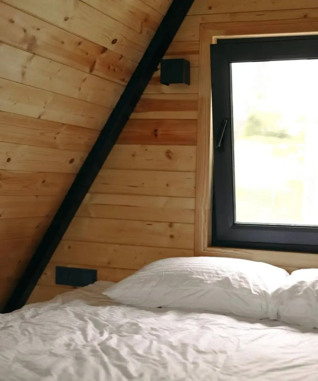 Коттедж A-Frame Nome на Охотском море