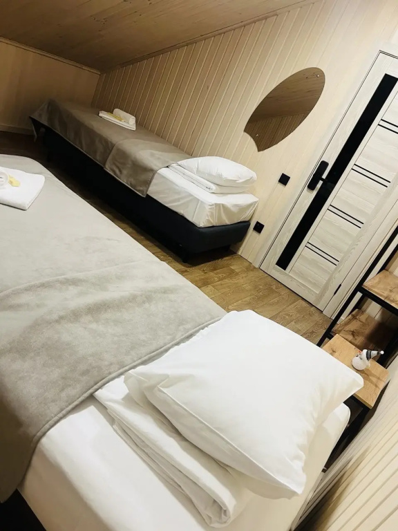 Standard Family Double Attic room with courtyard view (full double bed)