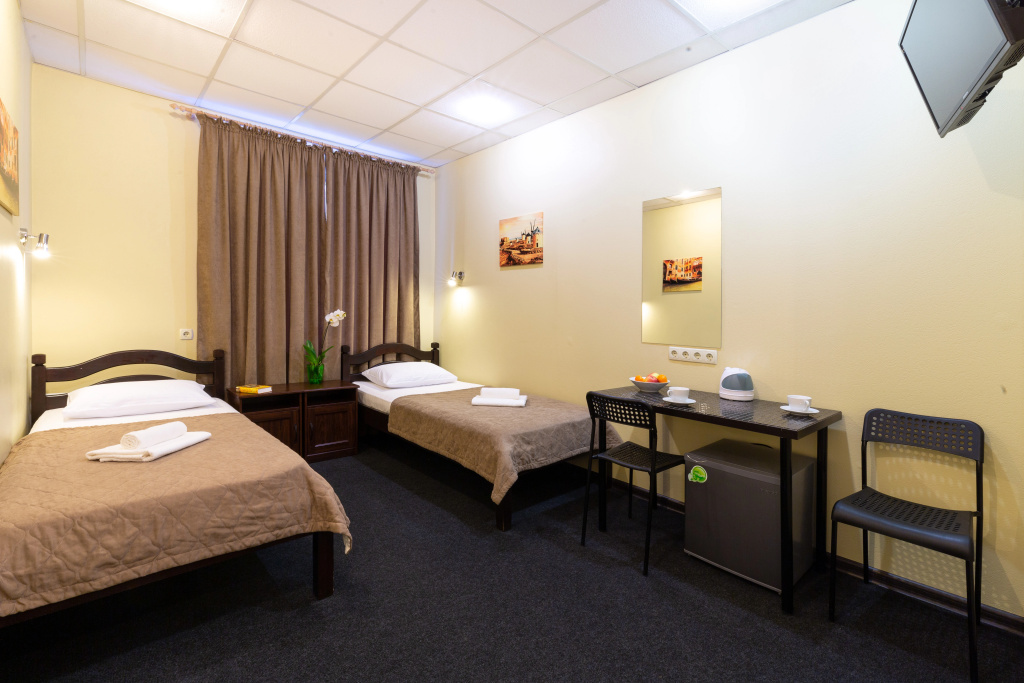Kashirskiy Mini-Hotel Room Type - Comfort Double room twin beds