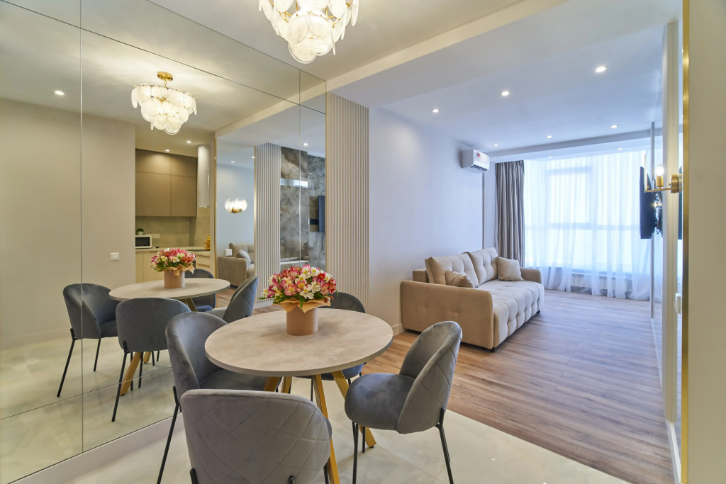One-room Double Studio with sea view (full double bed)