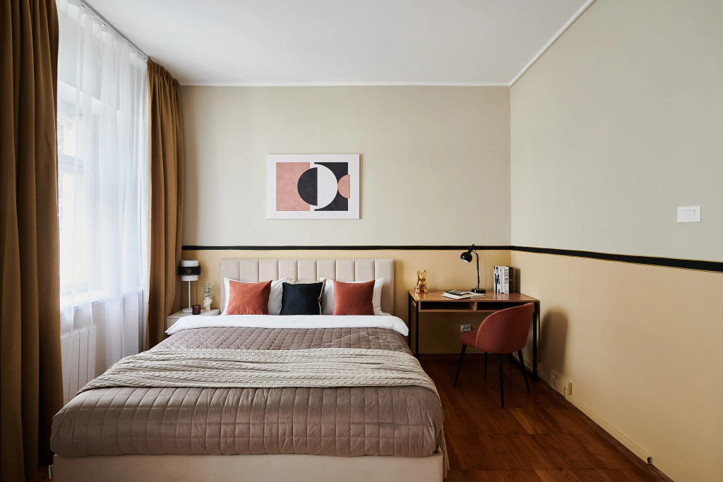 Квартира GM Apartments Двухуровневая с мансардой у Патриарших Прудов