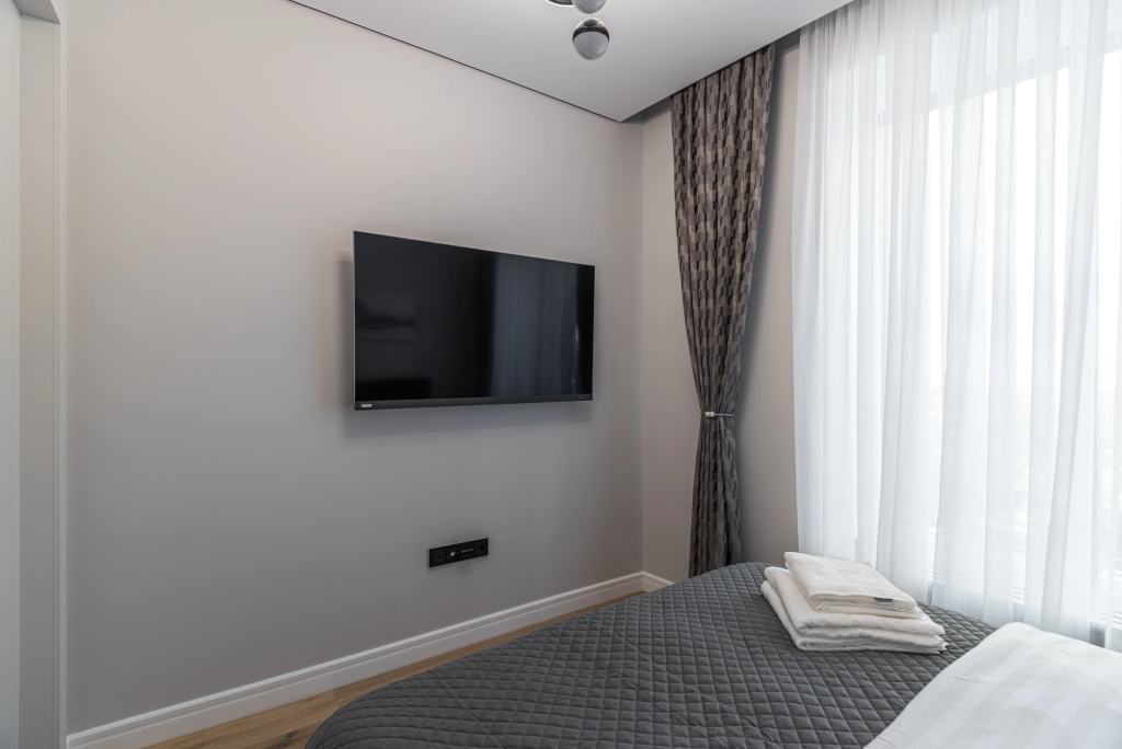 Апартаменты Flat Inn в ЖК дом "Чкалов" 20 этаж на Курском Вокзале — фото 1