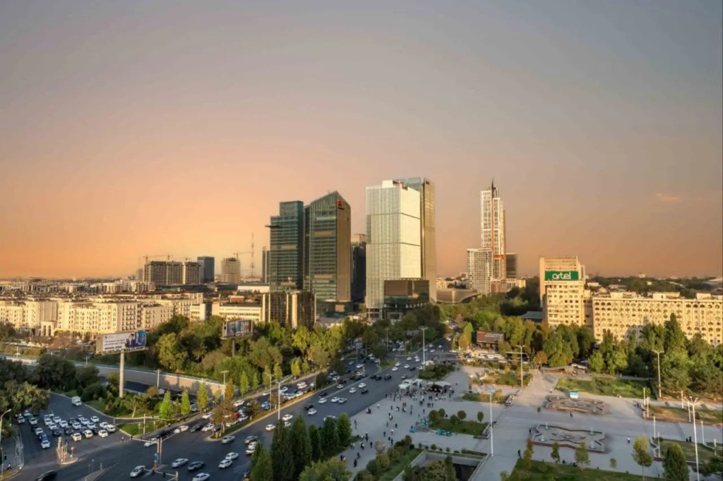 Uyutnaya Studiya v Tsentre Tashkenta Zhk Nrg U-Tower 13 Etazh (208) Apartments
