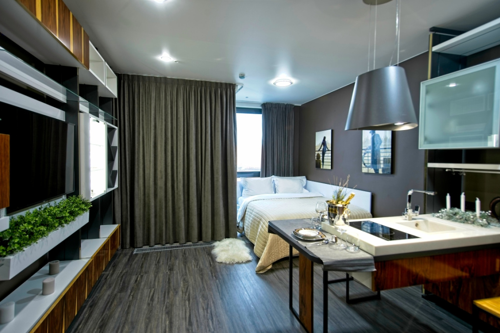 Апартаменты с Балконом и Видом на Город Elite Apartments — фото