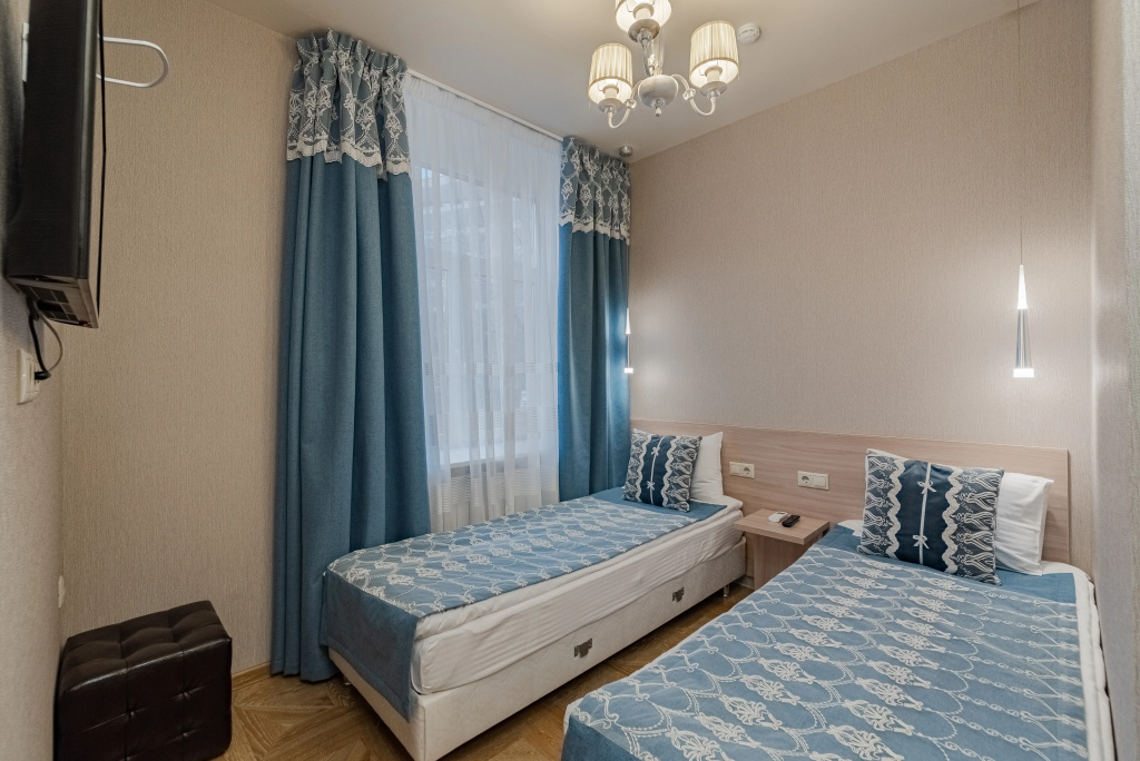 Dyuzhina Boutique-hotel Room Type - Standard Double room twin beds