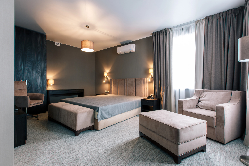 Burduguz Hotel Room Type - Double Suite with view full double bed