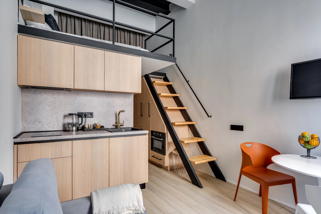 Апартаменты Двухуровневые апартаменты Estetic House в ЖК Loft FM — фото
