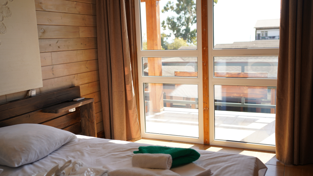 Четырёхместный люкс Дуплекс с балконом в Green Terrace