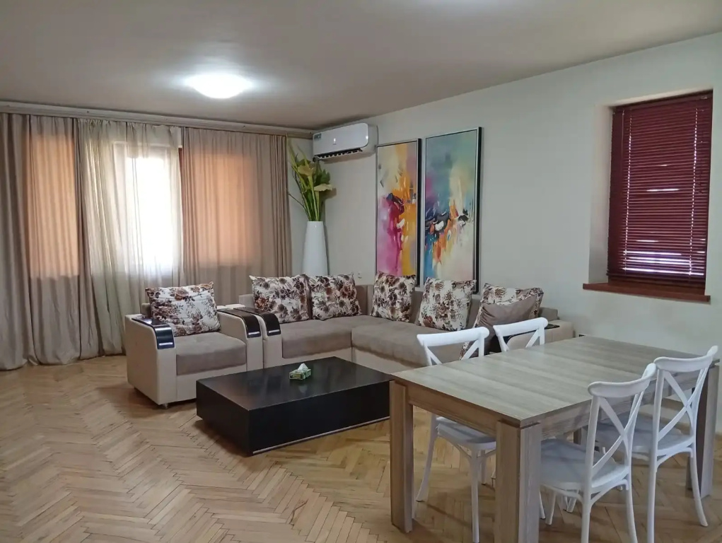 Double Apartment with balcony and with mountain view (full double bed)