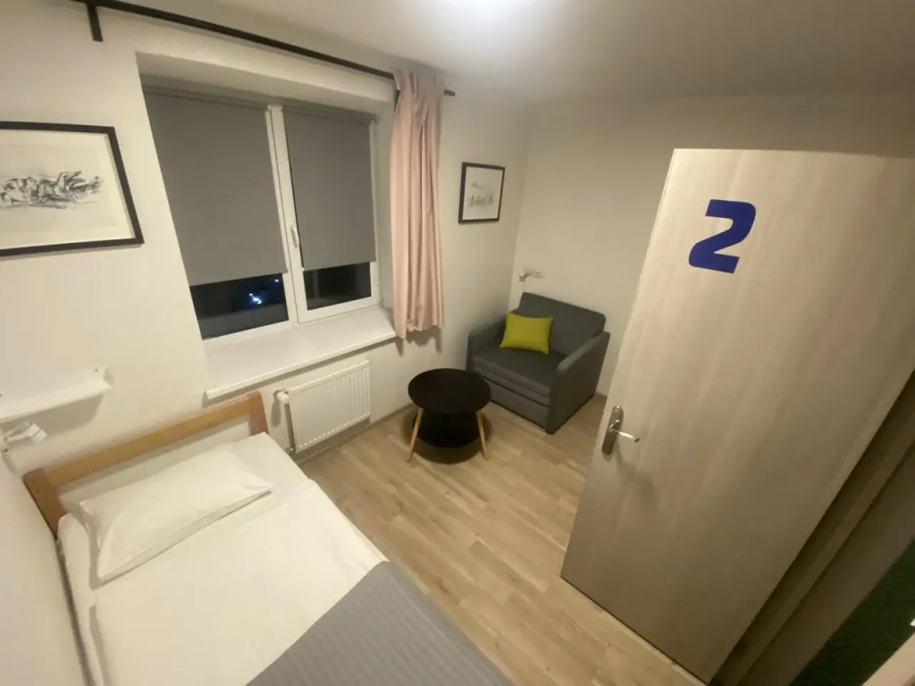 Standard Single room with courtyard view (single bed)