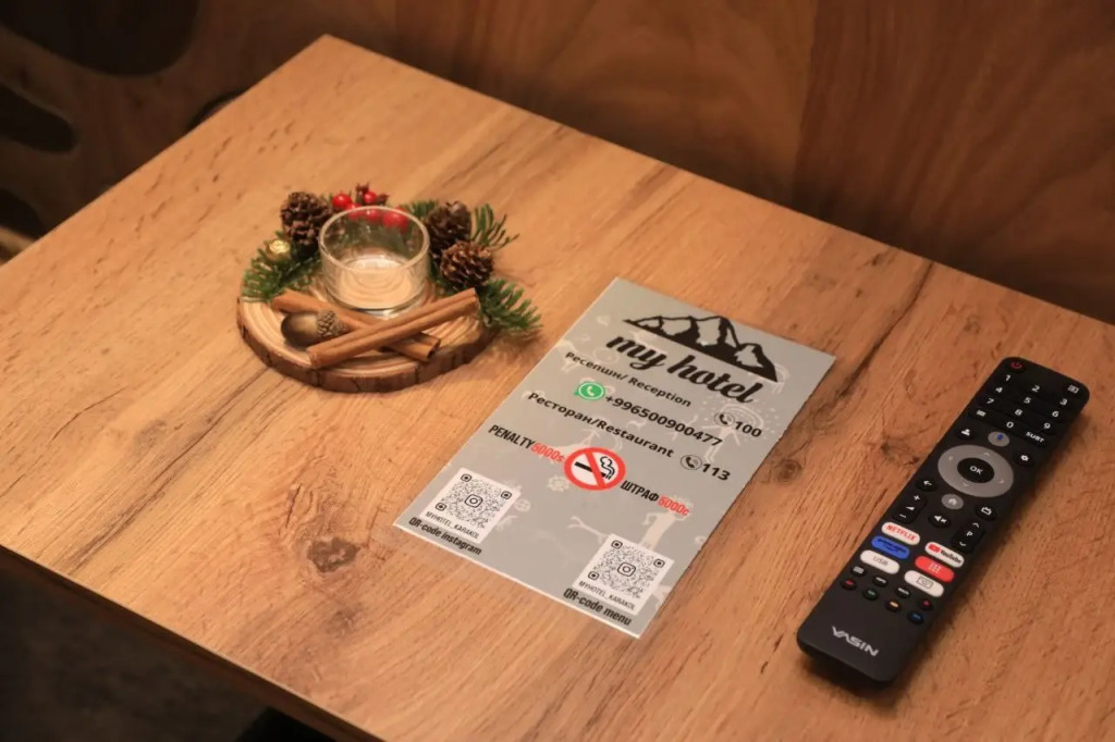 Двухместный номер Standard с видом на город 2 отдельные кровати в Отель My Hotel Karakol