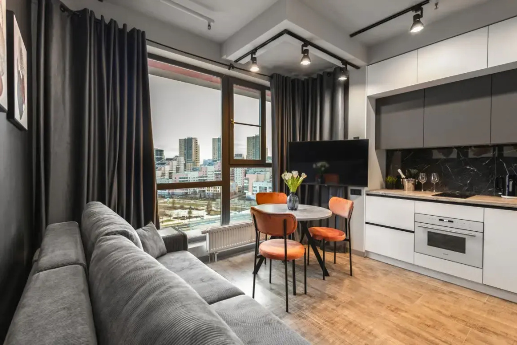 Отель Апартаменты с Красивым Видом Elite Apartments в Москве