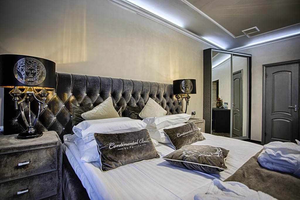 Двухместный номер 22 Deluxe с балконом и с видом на море 2 отдельные кровати в Exclusive Hotel&Apartments