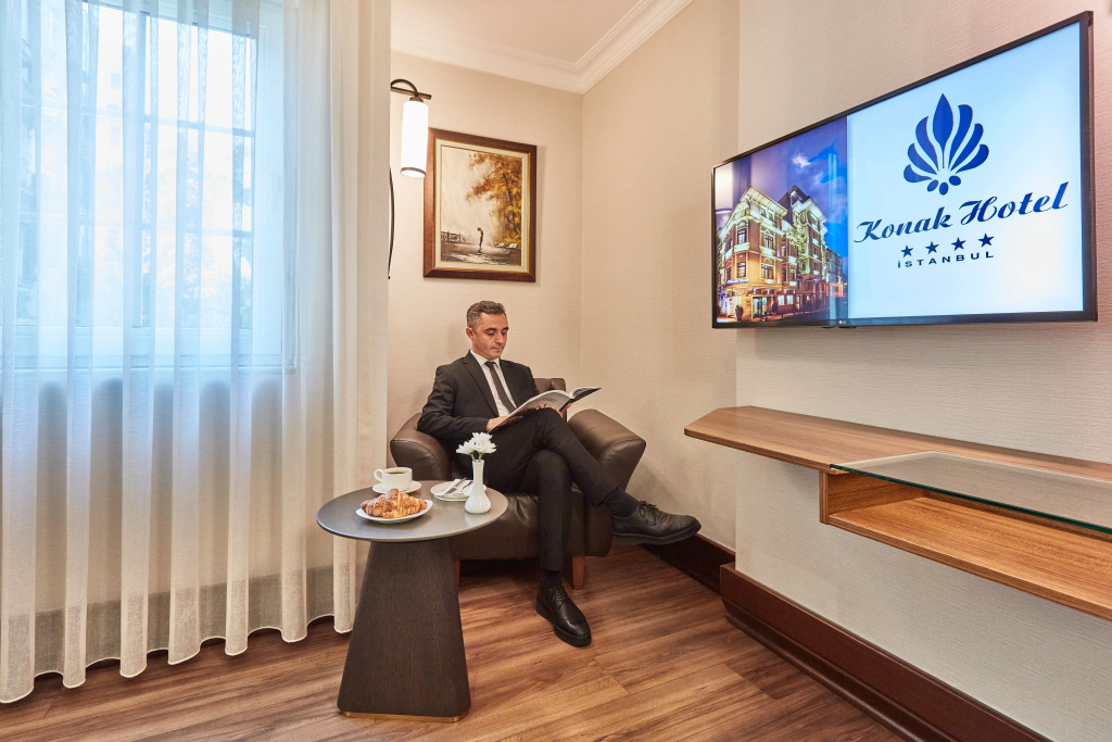 Konak Hotel Taksim - Chambres