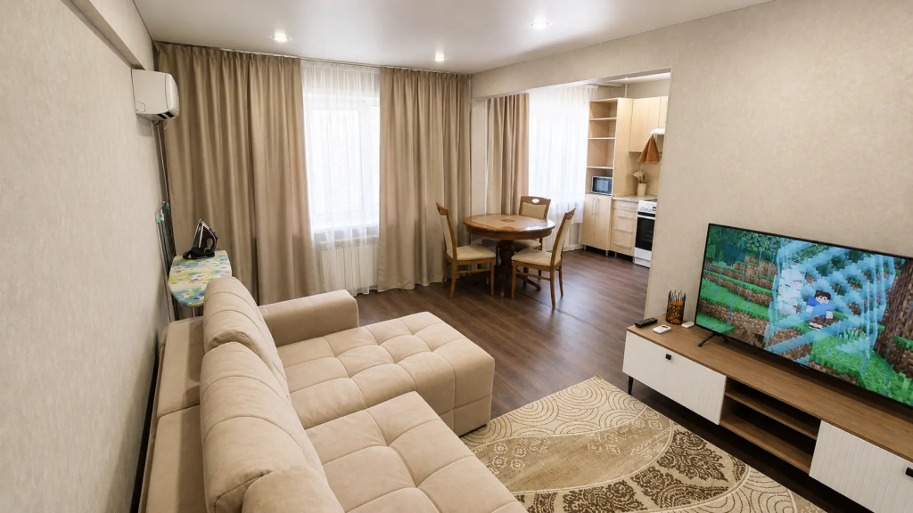 Chetyrekhmestnye Apartamenty Nazarbaeva 23/1 Flat