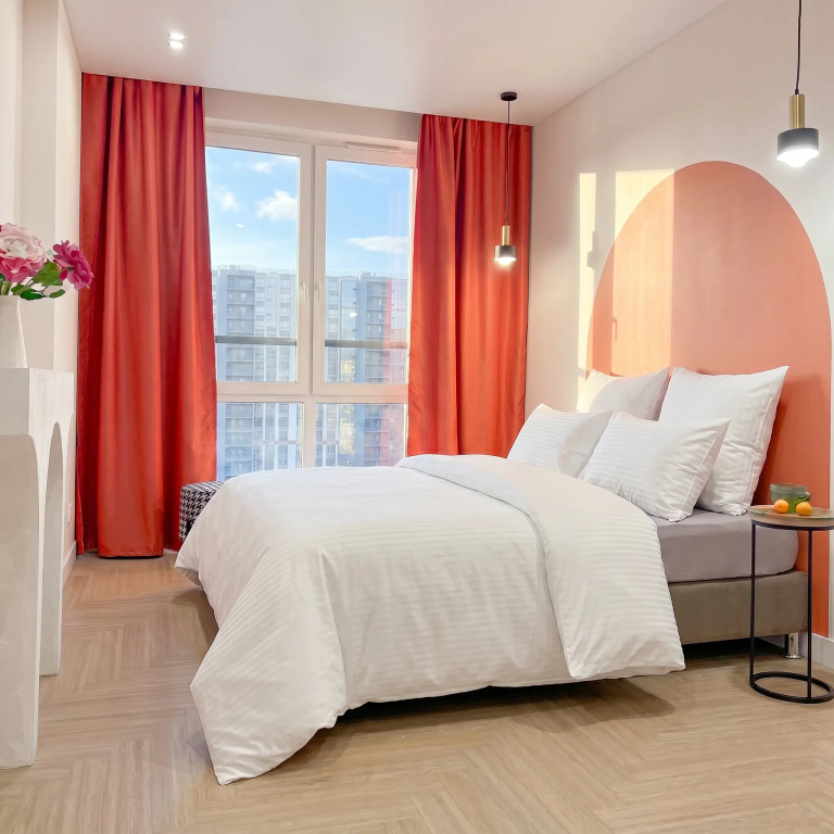 Апартаменты Квартира с панорамными окнами у Финского залива сети 4flats — фото