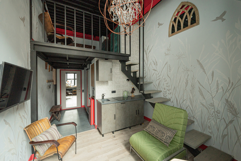 Квартира Moscow Deluxe Apartments Soho Bohemian Loft — фото