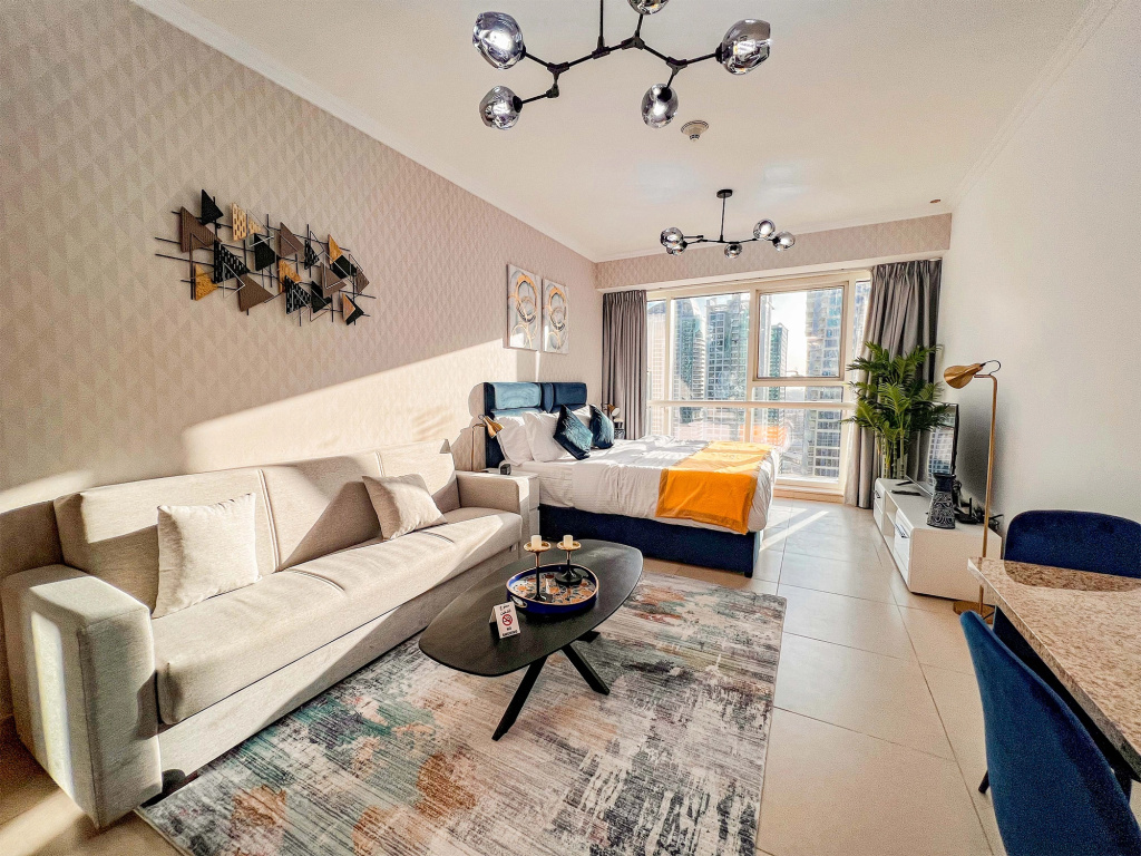 Апартаменты Cosmos Living Elegant Studio Near Dubai Marina — фото