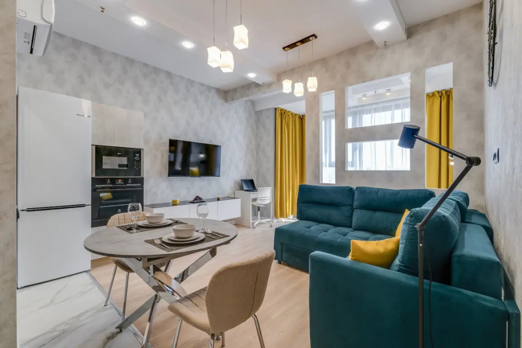 Отель Апартаменты Престиж с Красивым Видом Business Apartments в Москве