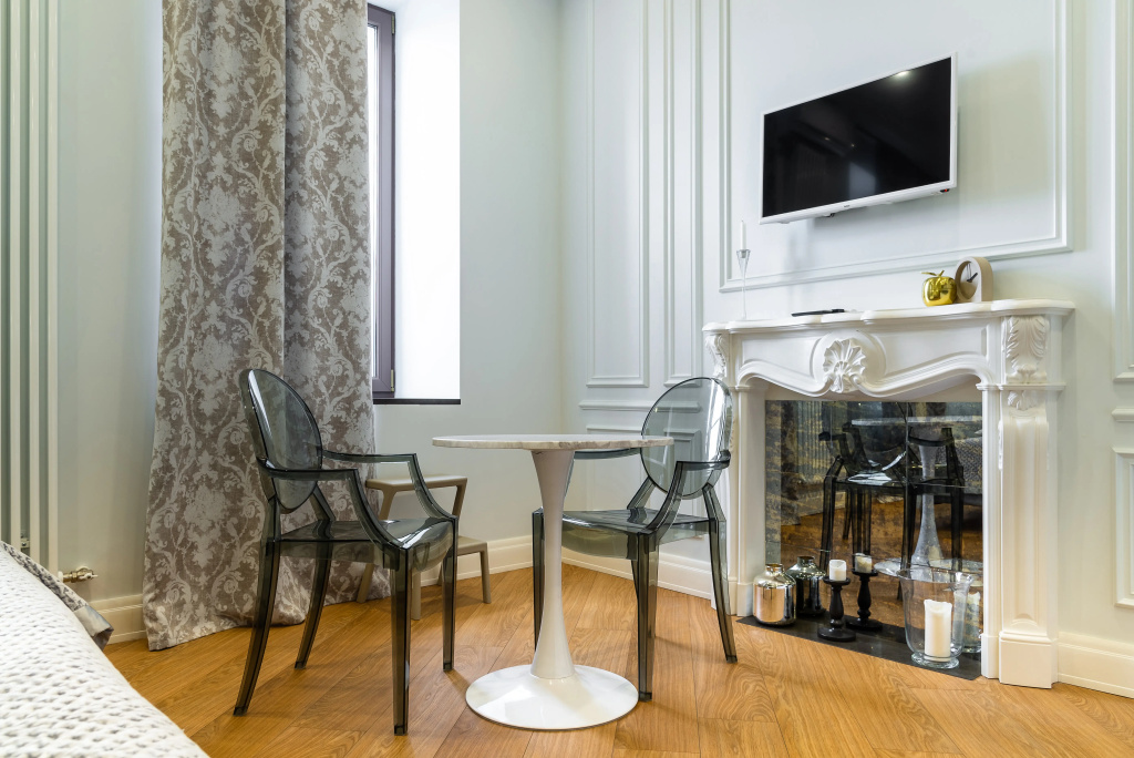 Отель Апартаменты D apartments студия с выходом на террасу 4 в Санкт-Петербурге