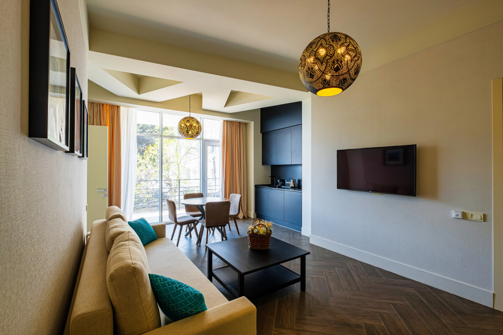 2 rooms Apartment with balcony and with view