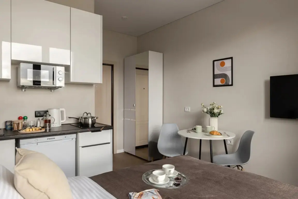 Апартаменты SMART LOFTS | Light | 5 мин до м Спартак | Стадион | Крокус Экспо — фото