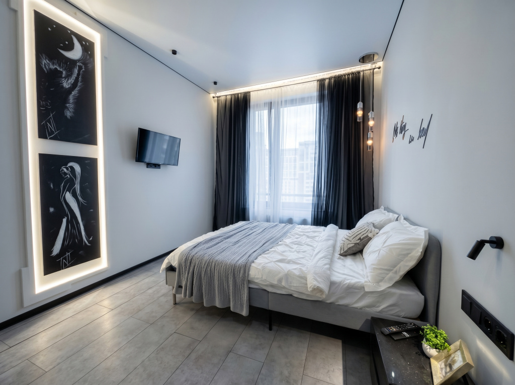 Квартира Top Rooms: Евротрешка на Острове Мечты у метро Технопарк — фото