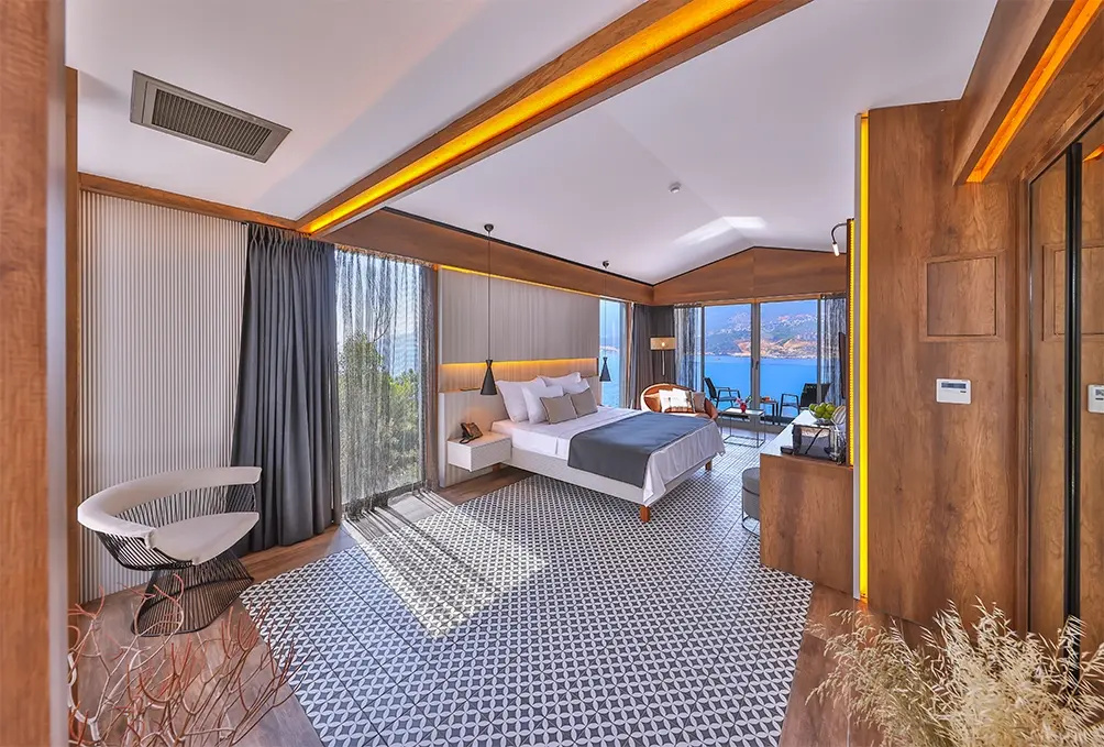Executive Double room with view (full double bed)